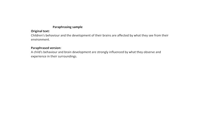 professionally paraphrase and rewrite academic content